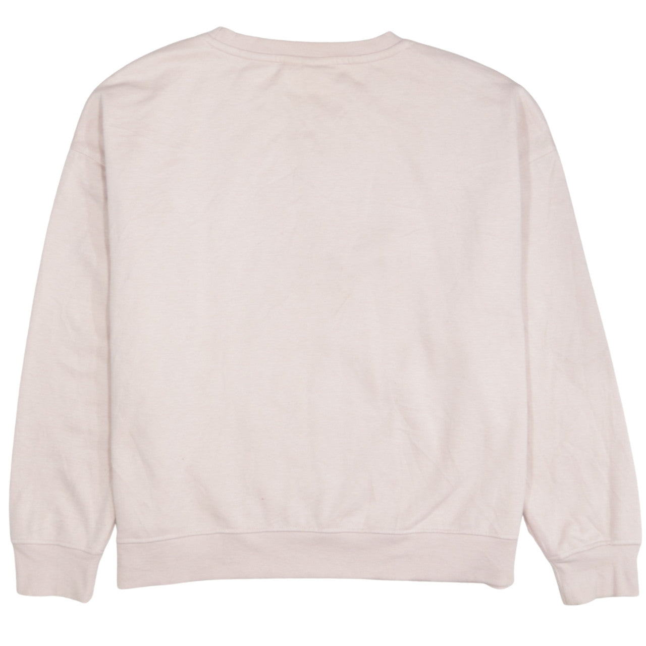 Disney Women’s Beige Minnie Mouse Pullover Sweatshirt Size L 14/16