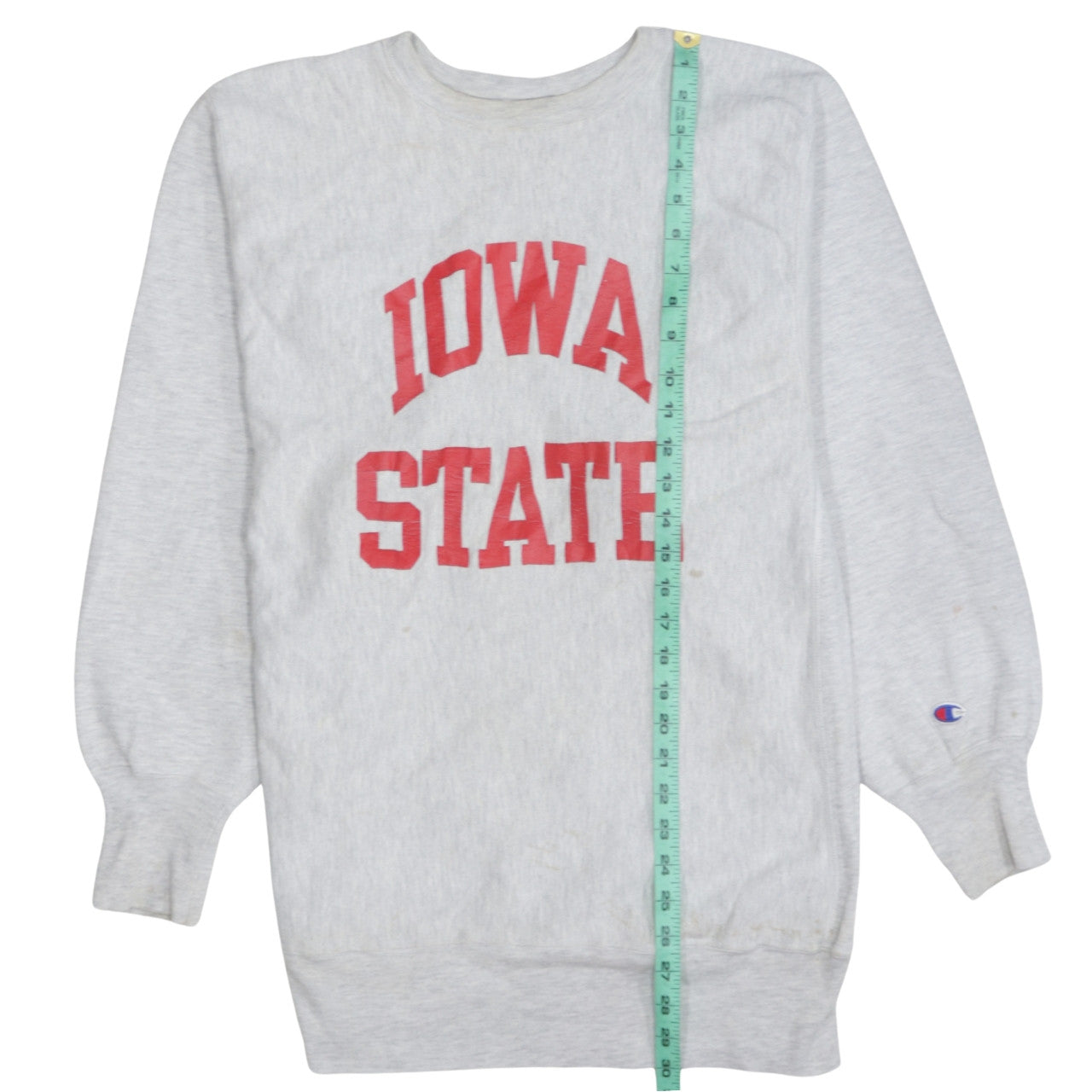 Champion Men's Grey Iowa State Reverse Weave XL College Sweatshirt