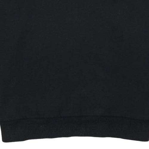 Puma Men’s Black Small Pullover Crew Neck Logo Sweatshirt