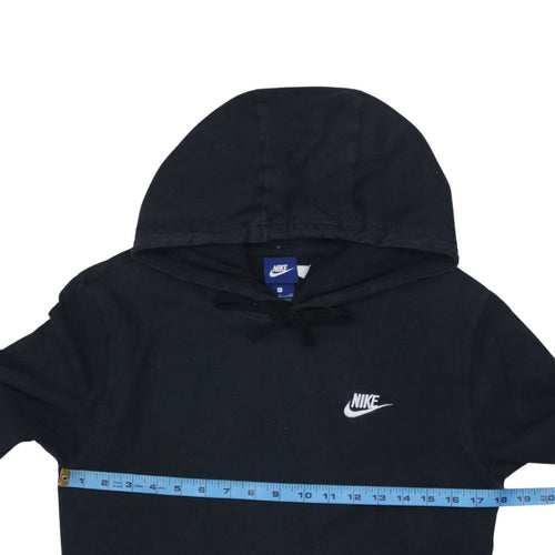Nike Men's Black Pullover Hoodie Small Regular Fit Cotton