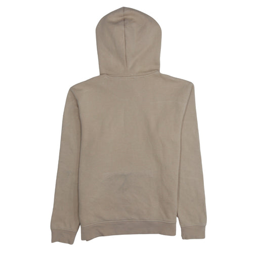 Adidas Womens Beige Pullover Hoodie Medium Cotton Blend Casual