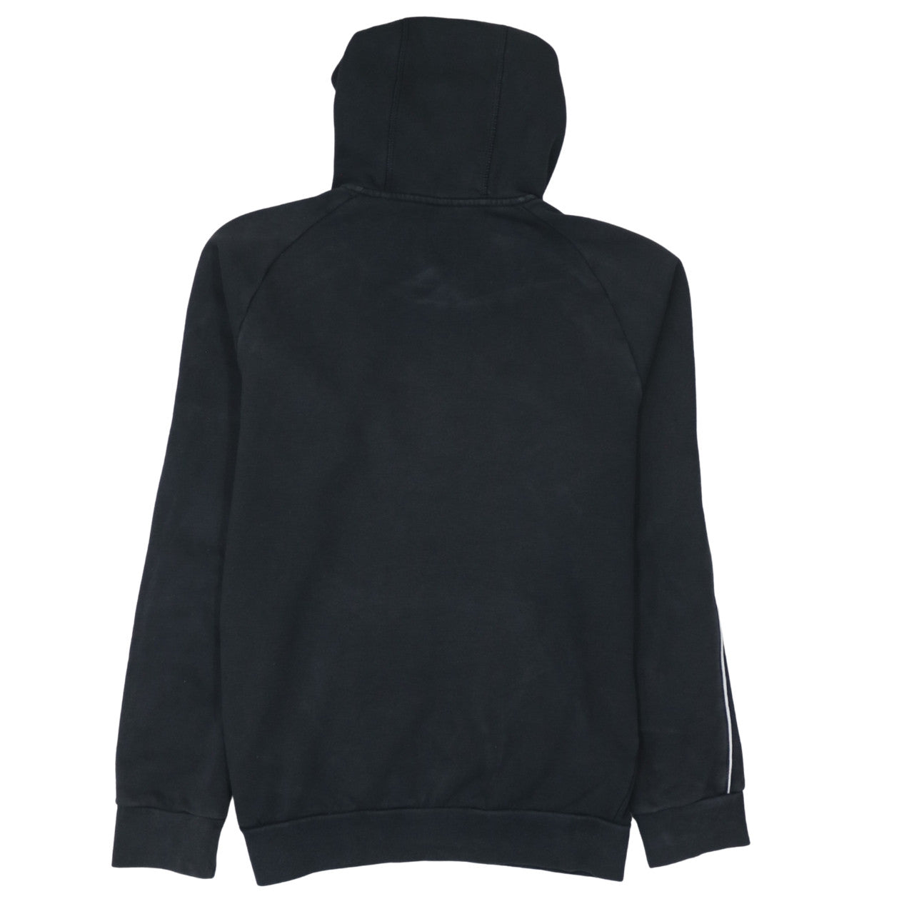 adidas Men's Black Small Pullover Hoodie Fleece Sweatshirt