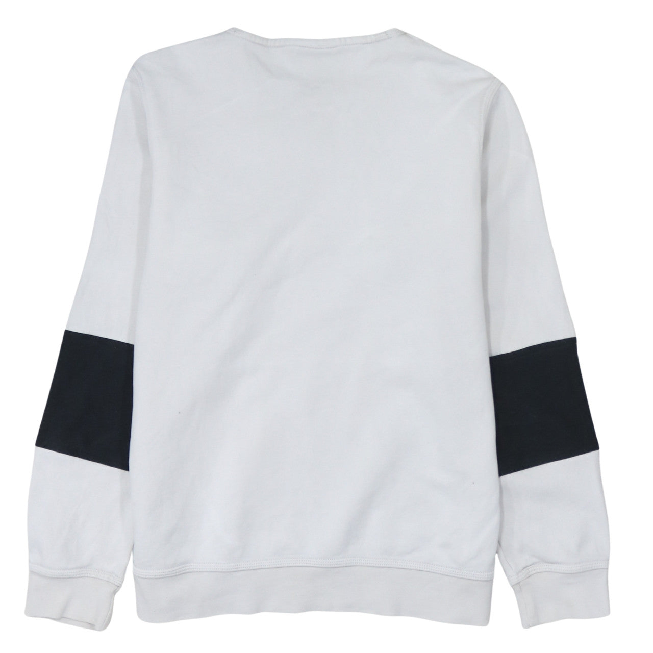 Nike Men's White Crew Neck Pullover Sweatshirt M Sports Fleece
