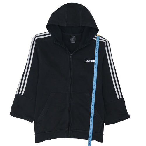 adidas Men's Black XL Full Zip Hoodie Sweatshirt