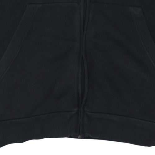 adidas Men's Black XL Full Zip Hoodie Sweatshirt