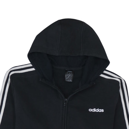 adidas Men's Black XL Full Zip Hoodie Sweatshirt