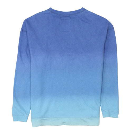 Hollister Men Blue XS Pullover Crew Neck Fleece Sweatshirt