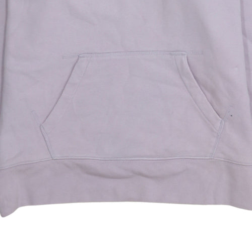 Levi's Women’s Lilac Pullover Hoodie Small Cotton Logo