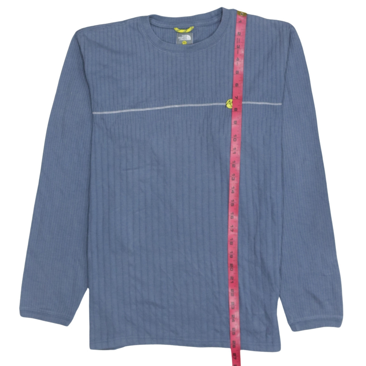 The North Face A5 Series Blue Cotton Knit Men's Pullover Jumper Size S