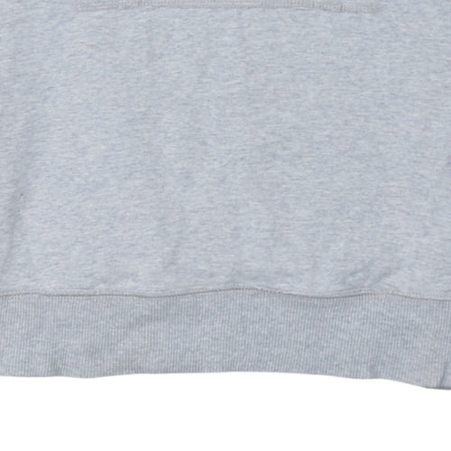 Hilfiger Denim Men's Grey Pullover Hoodie Medium 1985 Logo