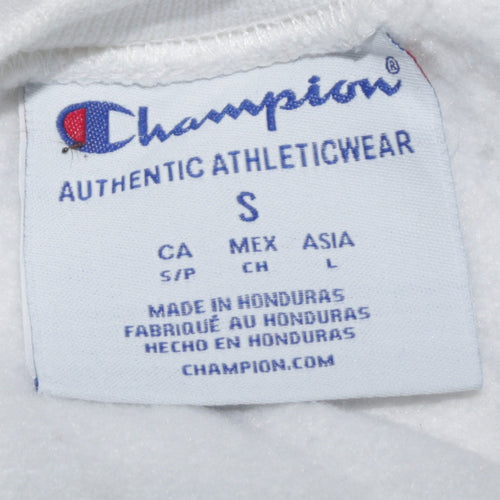 Champion Men's White GCU Logo Pullover Sweatshirt Size S