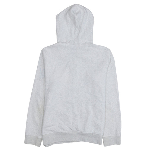 Tommy Hilfiger Men’s Grey Full Zip Hoodie M Logo Fleece Casual
