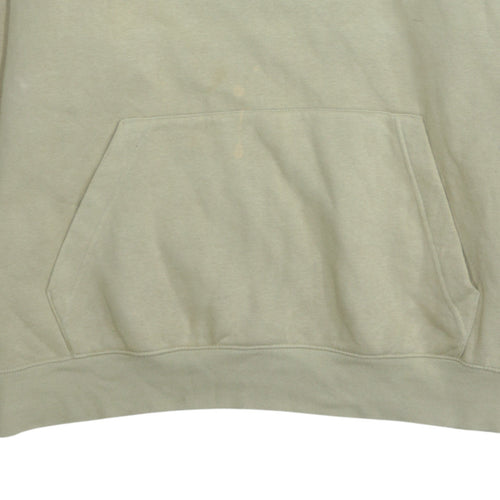 Nike Men's Beige XL Pullover Hoodie Sweatshirt with Logo