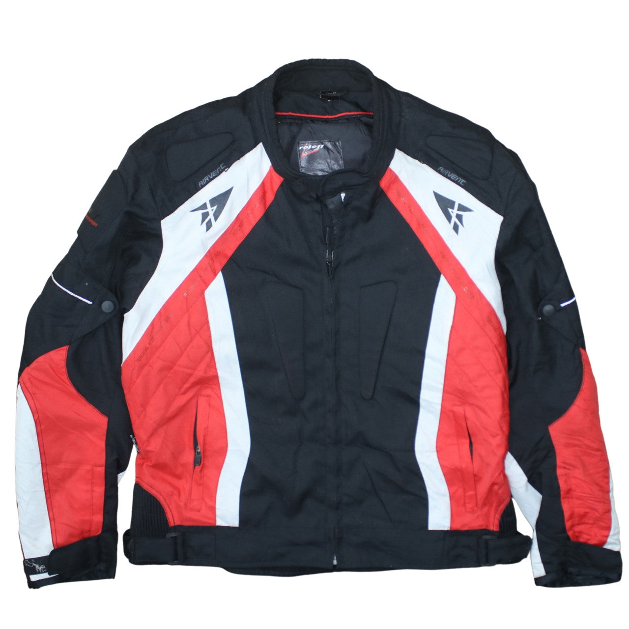 Roleff Men's Black 2XL Motorcycle Jacket Waterproof Windproof