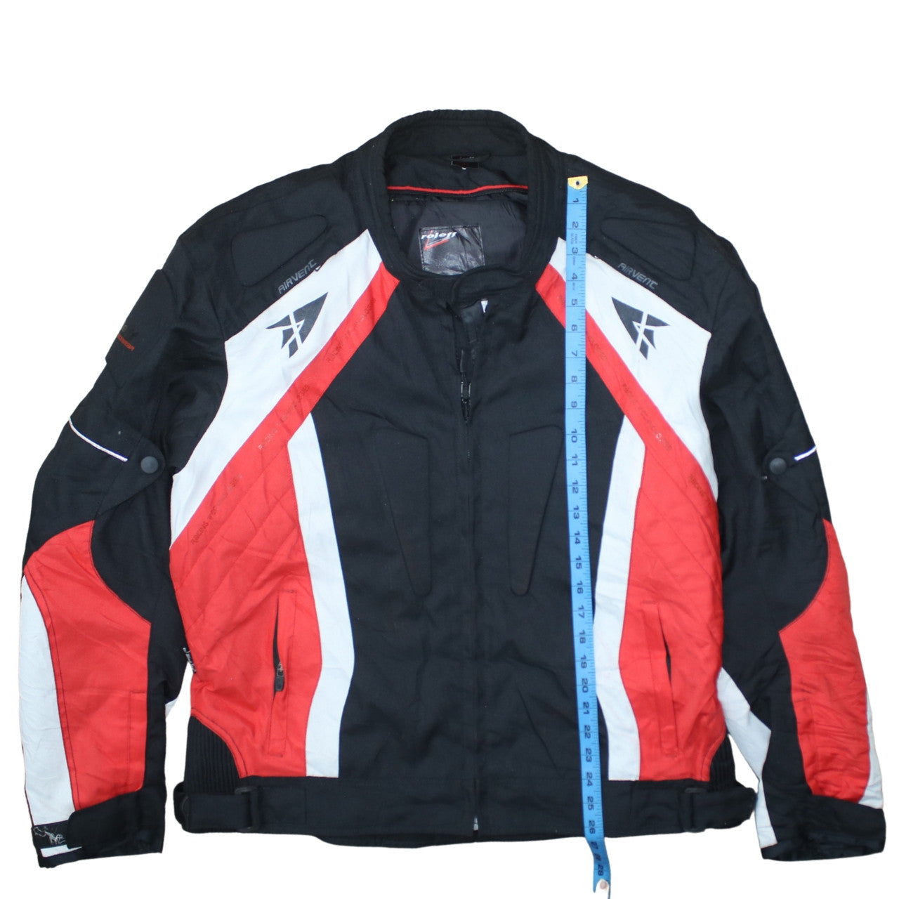 Roleff Men's Black 2XL Motorcycle Jacket Waterproof Windproof
