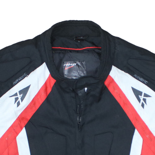 Roleff Men's Black 2XL Motorcycle Jacket Waterproof Windproof