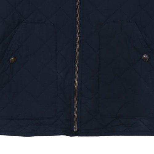 Ralph Lauren Teens Blue Quilted Full Zip Jacket Size 14