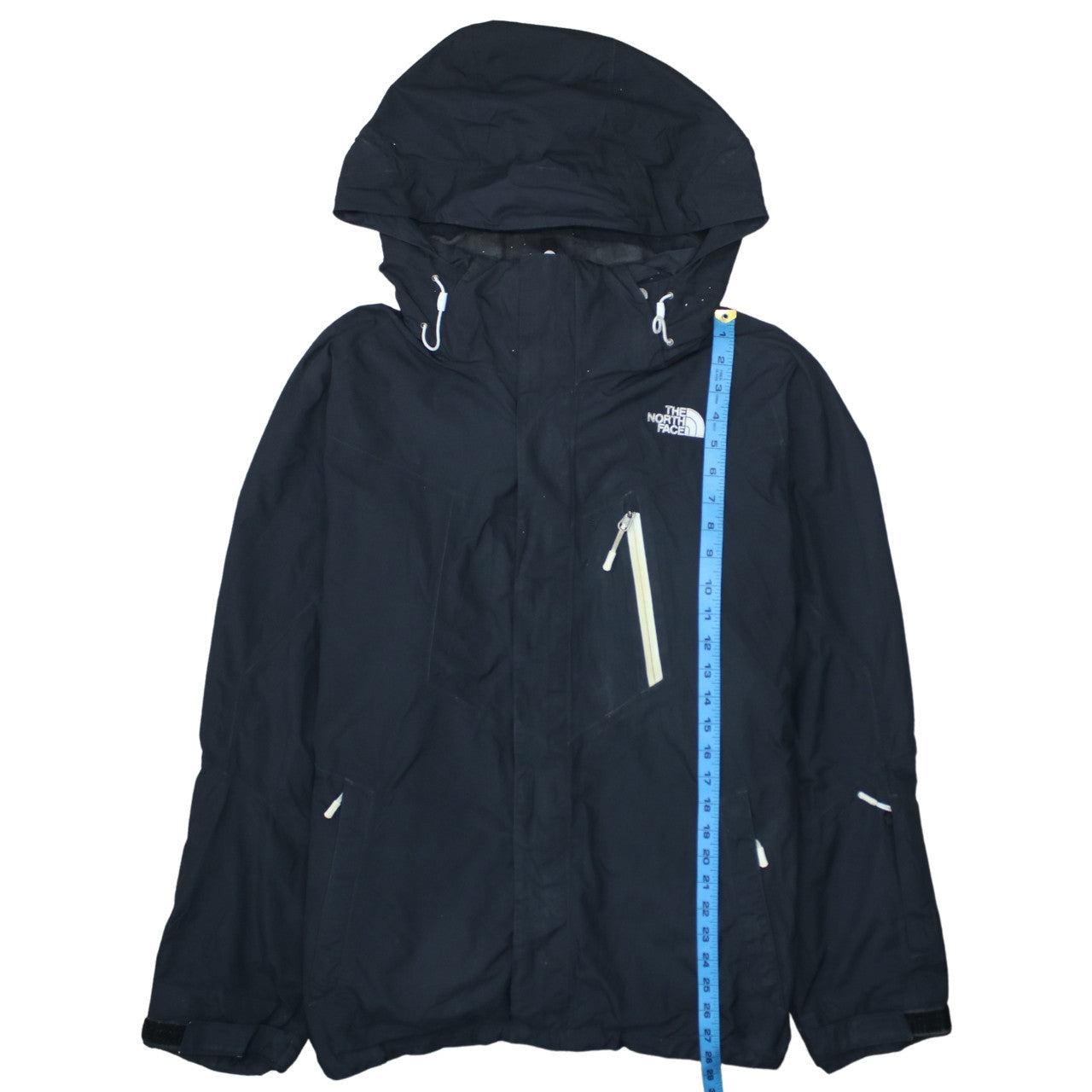 The North Face Men's Black XS Waterproof Hooded Parka Jacket