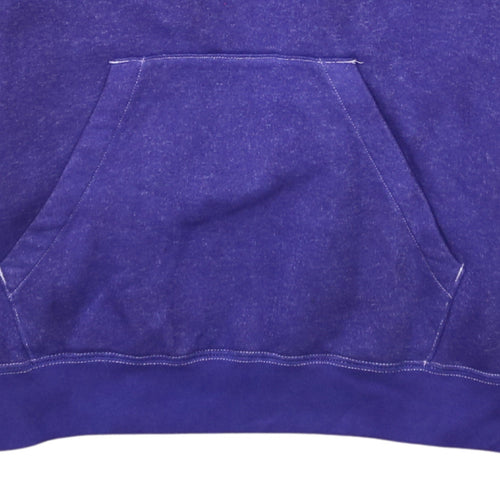 Champion Men's Purple Pullover Hoodie Small Logo Tape Long Sleeve