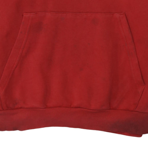 Puma Men's Red & Black Pullover Hoodie Size S Logo Sportswear