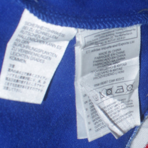Adidas Men’s Blue 2XL Pullover Hoodie France Rugby FFR Logo