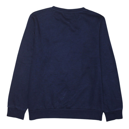 Disney Women’s Navy Blue Stitch Sweatshirt UK 10/12 Small