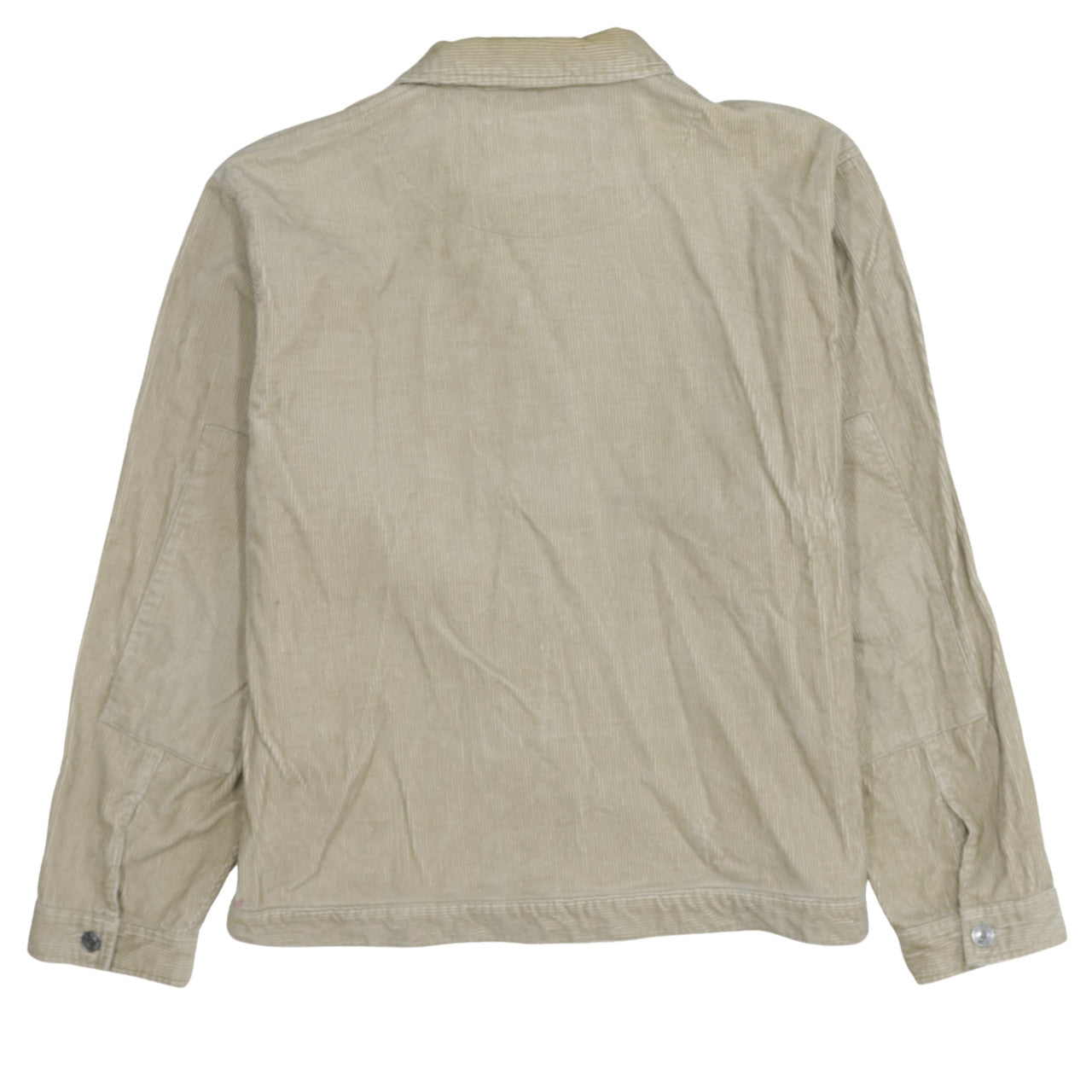 Denim Co Men's Beige Corduroy Jacket L Casual Classic
