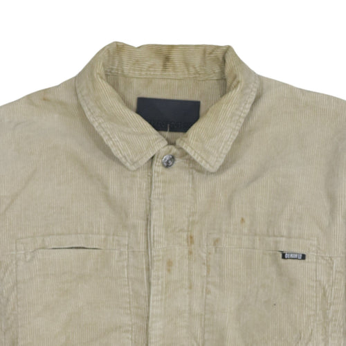 Denim Co Men's Beige Corduroy Jacket L Casual Classic