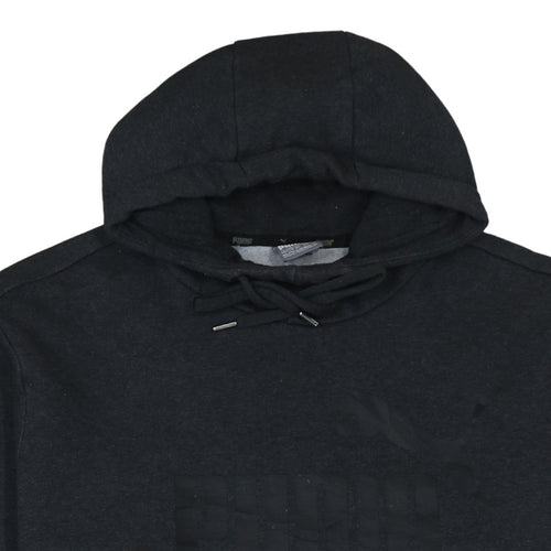 PUMA Men's Black 2XL Pullover Hoodie Fleece Sweatshirt