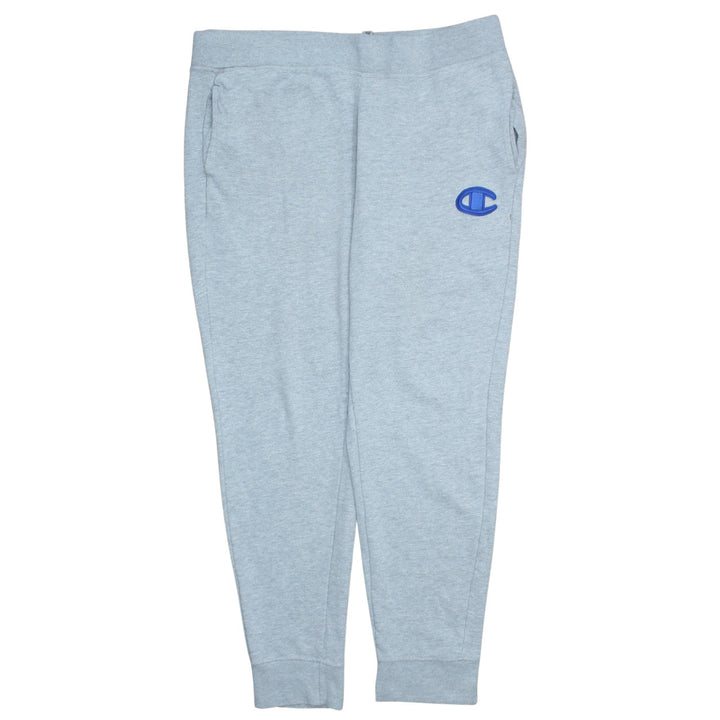 Champion Men's Grey XL Jogger Sweatpants Knit Cotton Blend