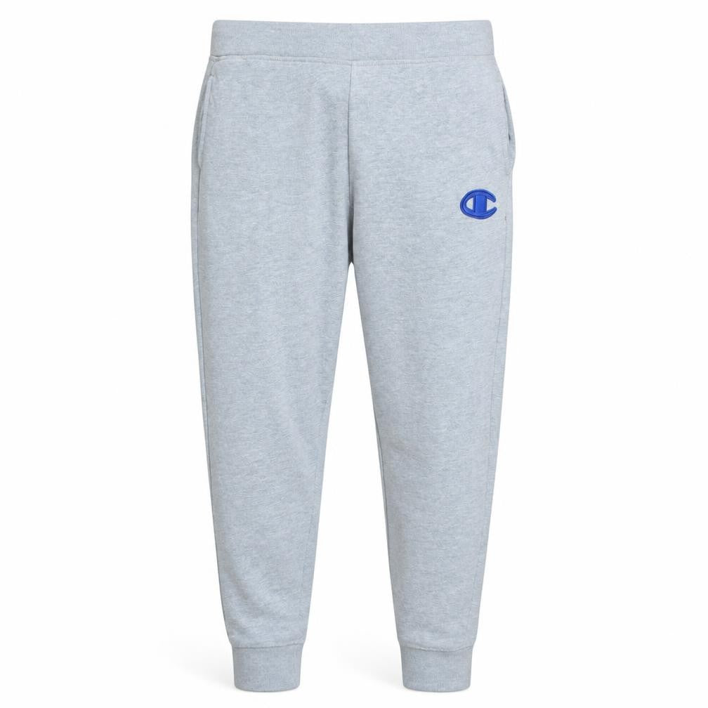 Champion Men's Grey XL Jogger Sweatpants Knit Cotton Blend