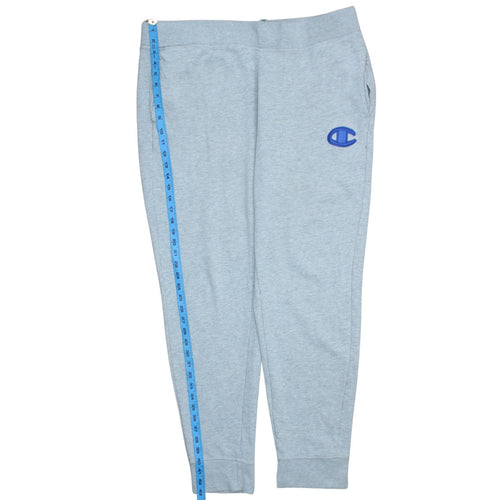 Champion Men's Grey XL Jogger Sweatpants Knit Cotton Blend