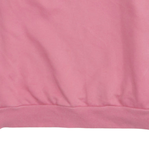 Puma Women Pink Crew Neck Pullover Sweatshirt UK 10