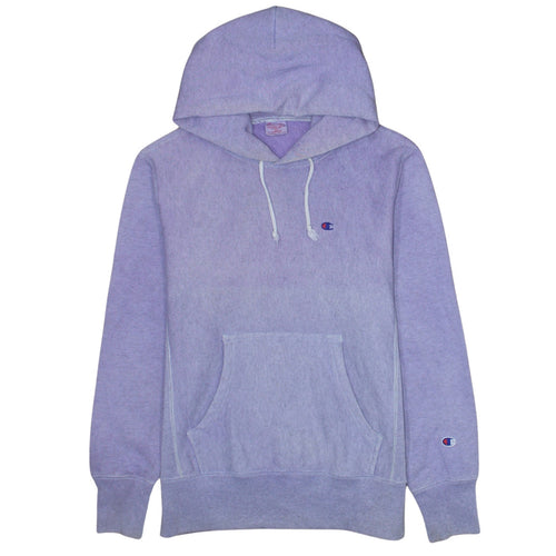 Champion Womens Lavender Reverse Weave Pullover Hoodie Size L