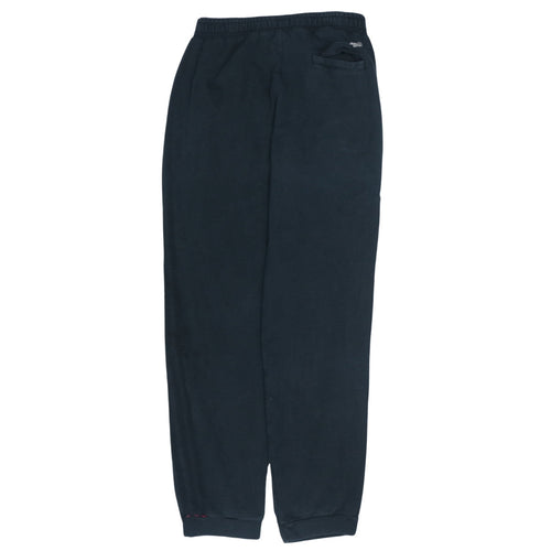 Adidas Women’s Black Joggers M Fleece Elastic Waist Athletic Trousers
