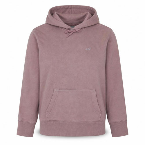 Hollister Women Pink XS Pullover Hoodie Cotton Blend Casual