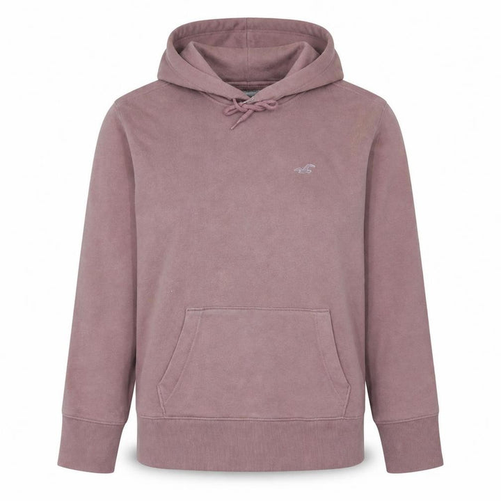 Hollister Women Pink XS Pullover Hoodie Cotton Blend Casual