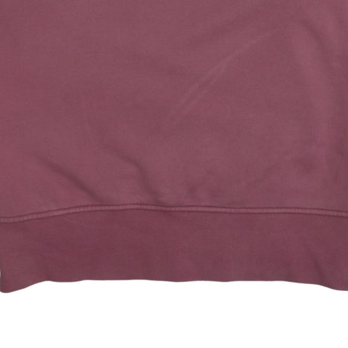 Adidas Womens Pink Sweatshirt UK 12 Long Sleeve Crew Neck Casual