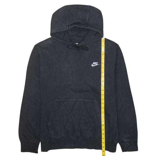 Nike Men’s Black Pullover Hoodie Fleece Regular Fit Size M