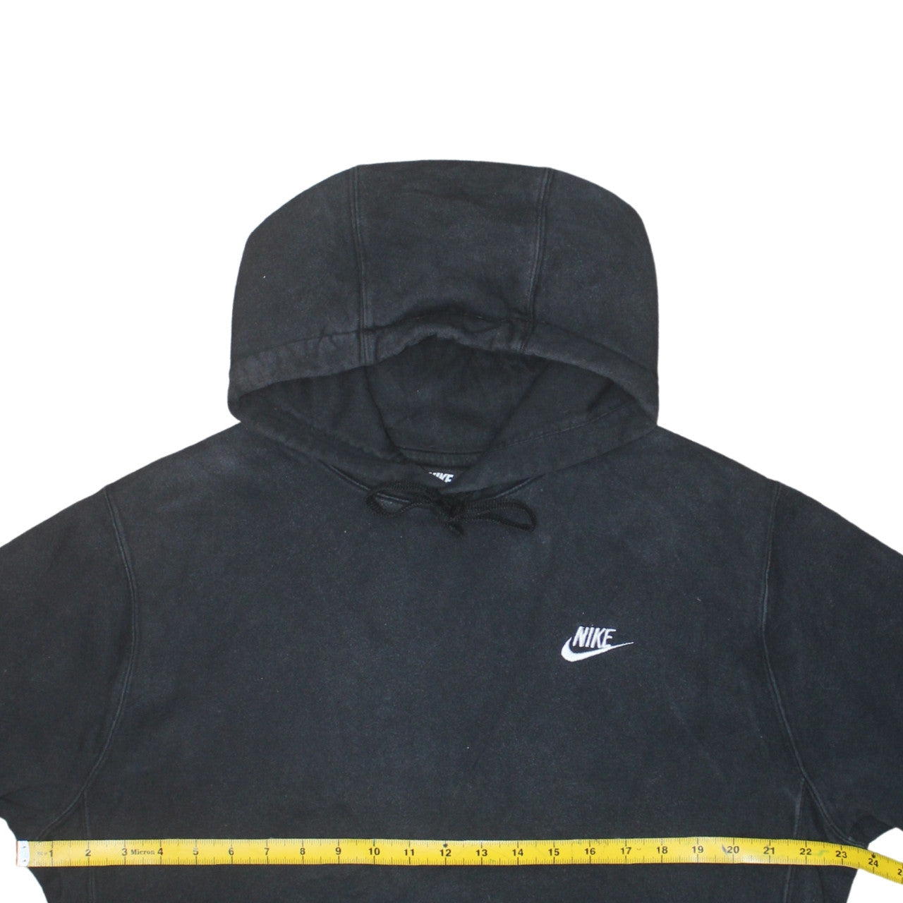 Nike Men’s Black Pullover Hoodie Fleece Regular Fit Size M