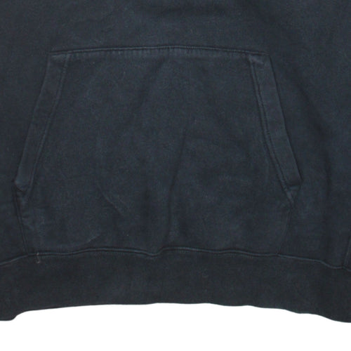 Nike Men’s Black Pullover Hoodie Fleece Regular Fit Size M