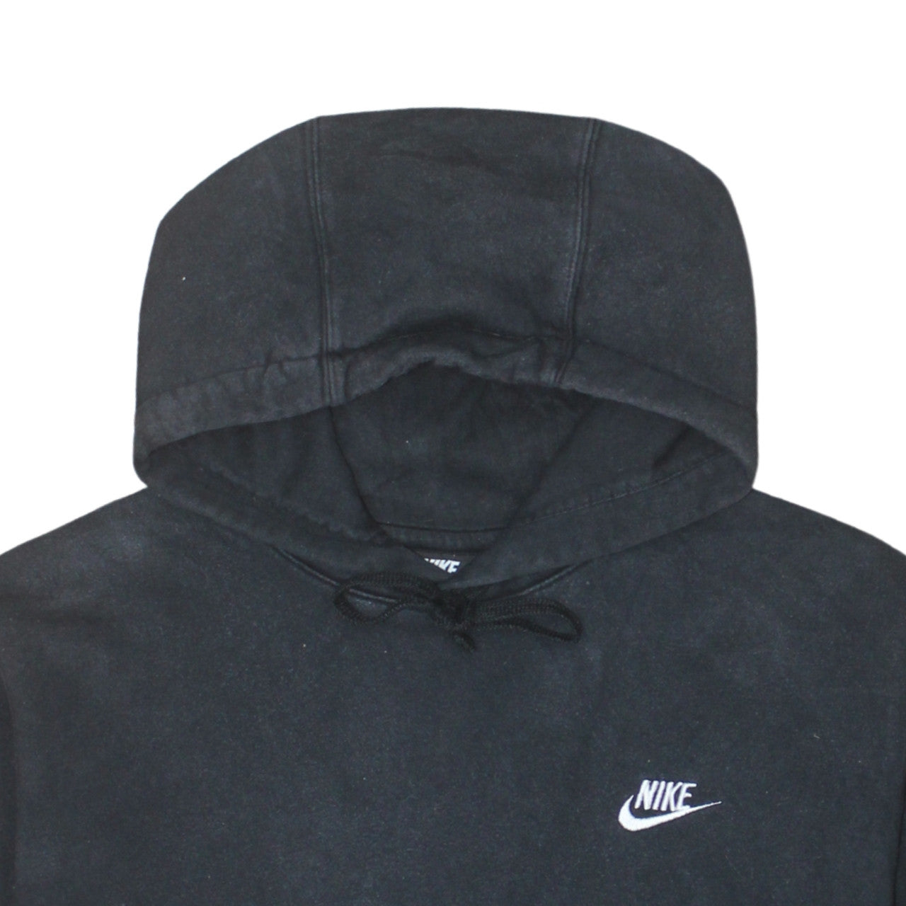 Nike Men’s Black Pullover Hoodie Fleece Regular Fit Size M