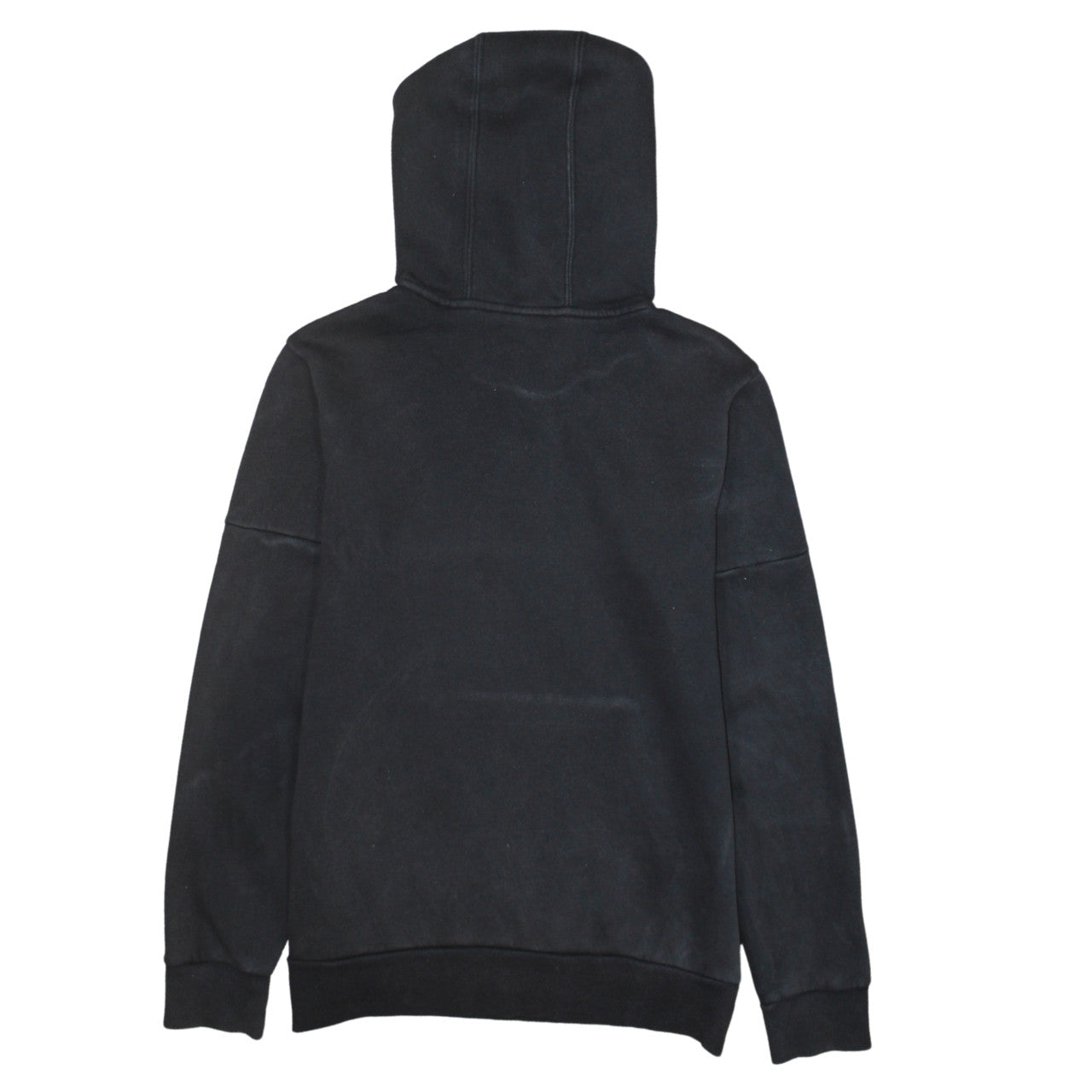 Adidas Boys Black Pullover Hoodie 13-14 Years Logo Fleece Sweatshirt