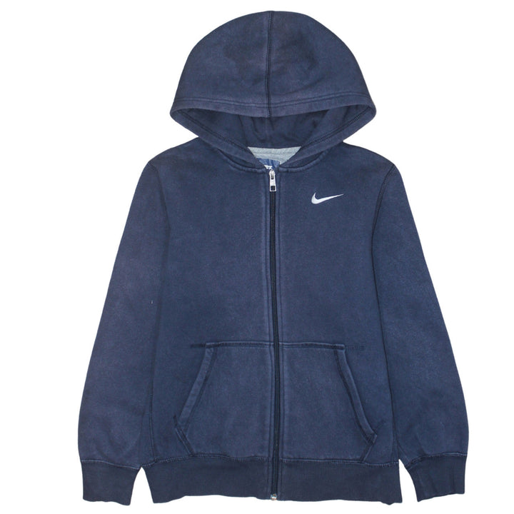 Nike Boys Blue Full Zip Fleece Hoodie 12-13 Years