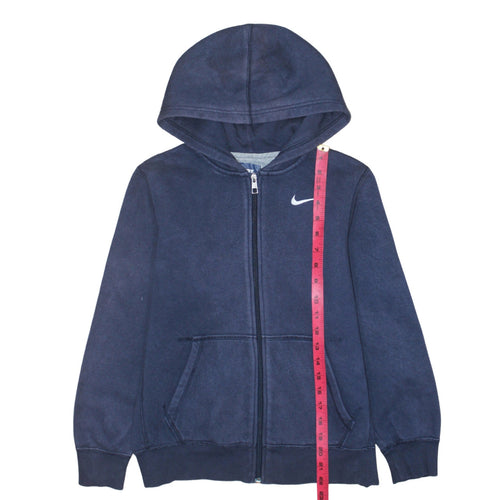 Nike Boys Blue Full Zip Fleece Hoodie 12-13 Years