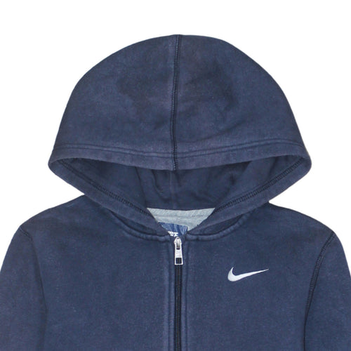 Nike Boys Blue Full Zip Fleece Hoodie 12-13 Years