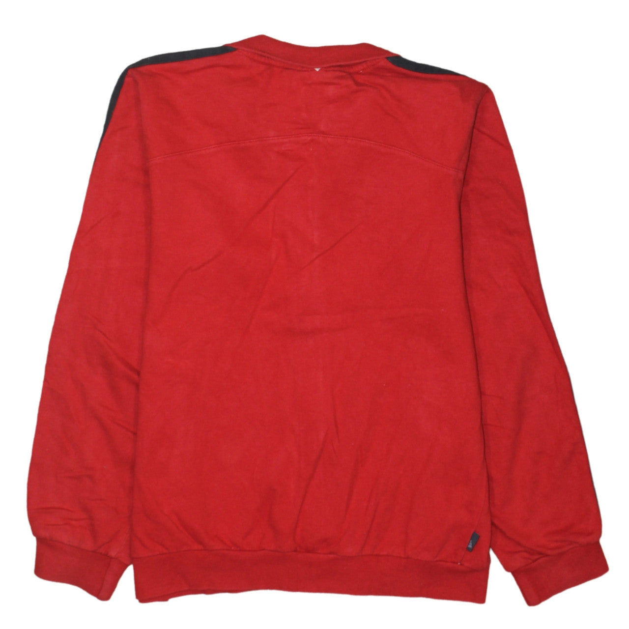 Adidas Women's Red Full Zip Sweatshirt Size 12 Regular Fit