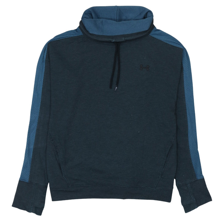 Under Armour Men's Blue L High Neck Pullover Sweatshirt