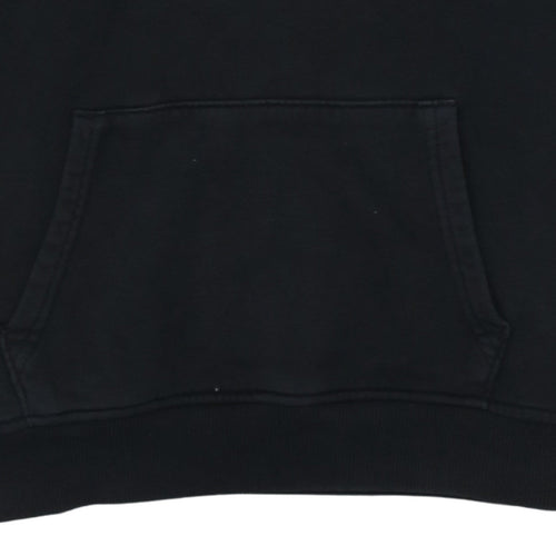 The North Face Boys Black Large Pullover Hoodie 100% Cotton Logo Design