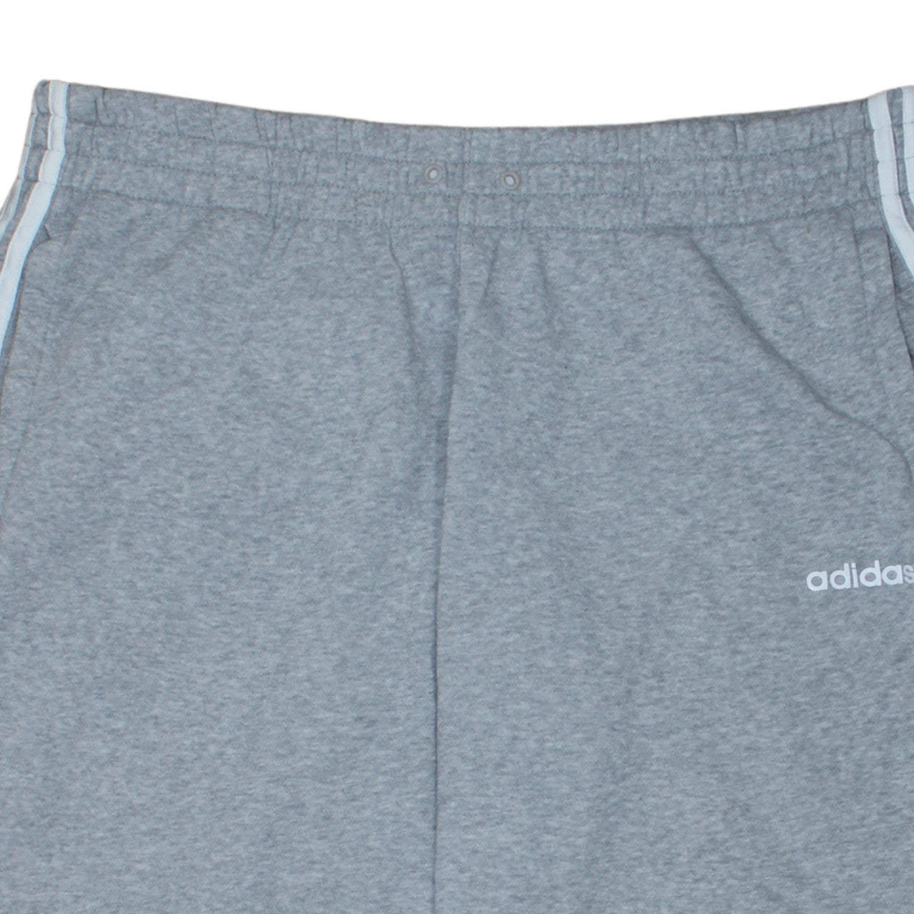 Adidas Womens Grey XL Jogger Sweatpants with Side Stripes